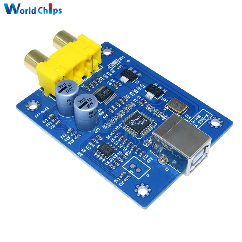 SA9227+ PCM5102A 32BIT/384 кГц USB ЦАП/HIFI асинхронный декодер 5 V, с питанием от флеш-накопителя USB, высокое качество