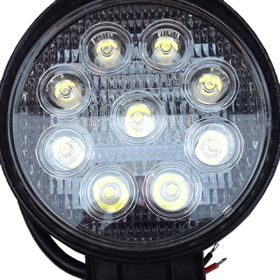 Auxtings 2X 10X 12V 24V 27W светодиодные автомобильные рабочие фары бар мотоциклетные лампы