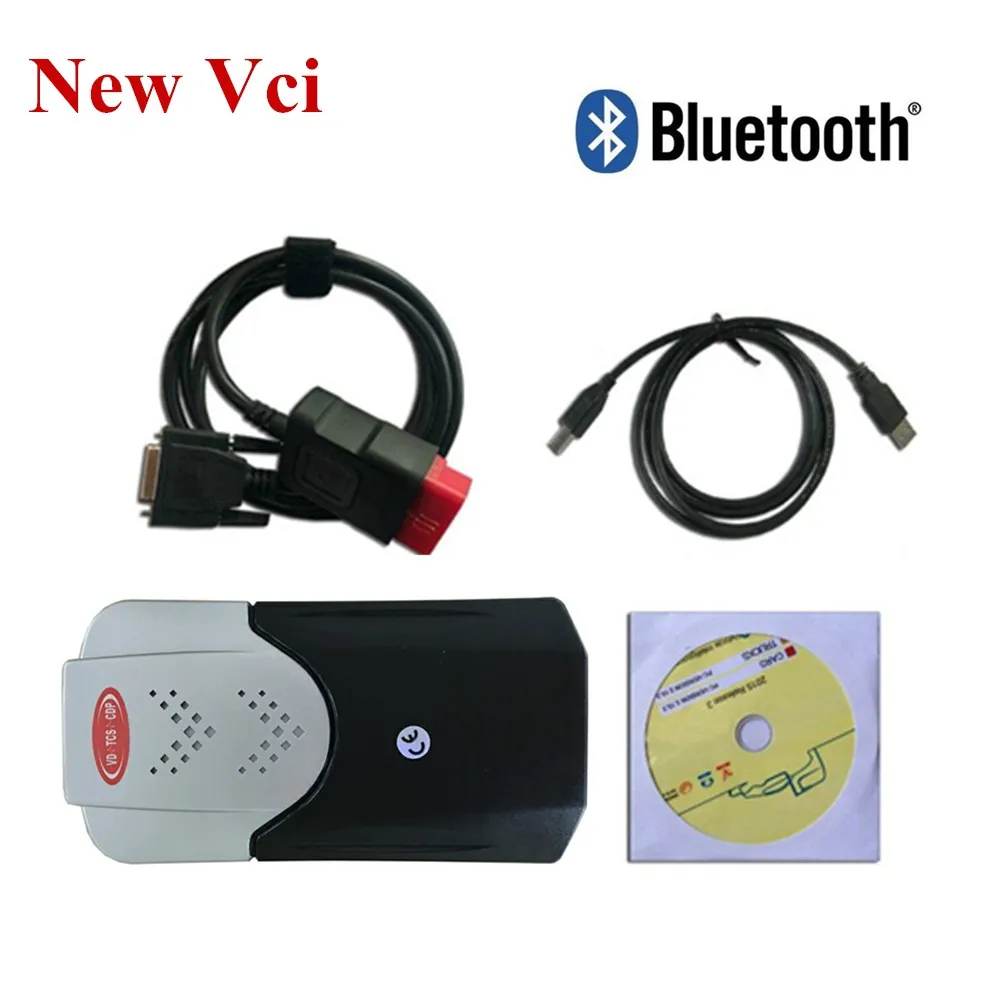 Новый Vci 2015 3 keygen Obd Obd2 vd TCS CDP PRO Plus Bluetooth As Multidiag Pro ObdII сканер автомобилей грузовиков
