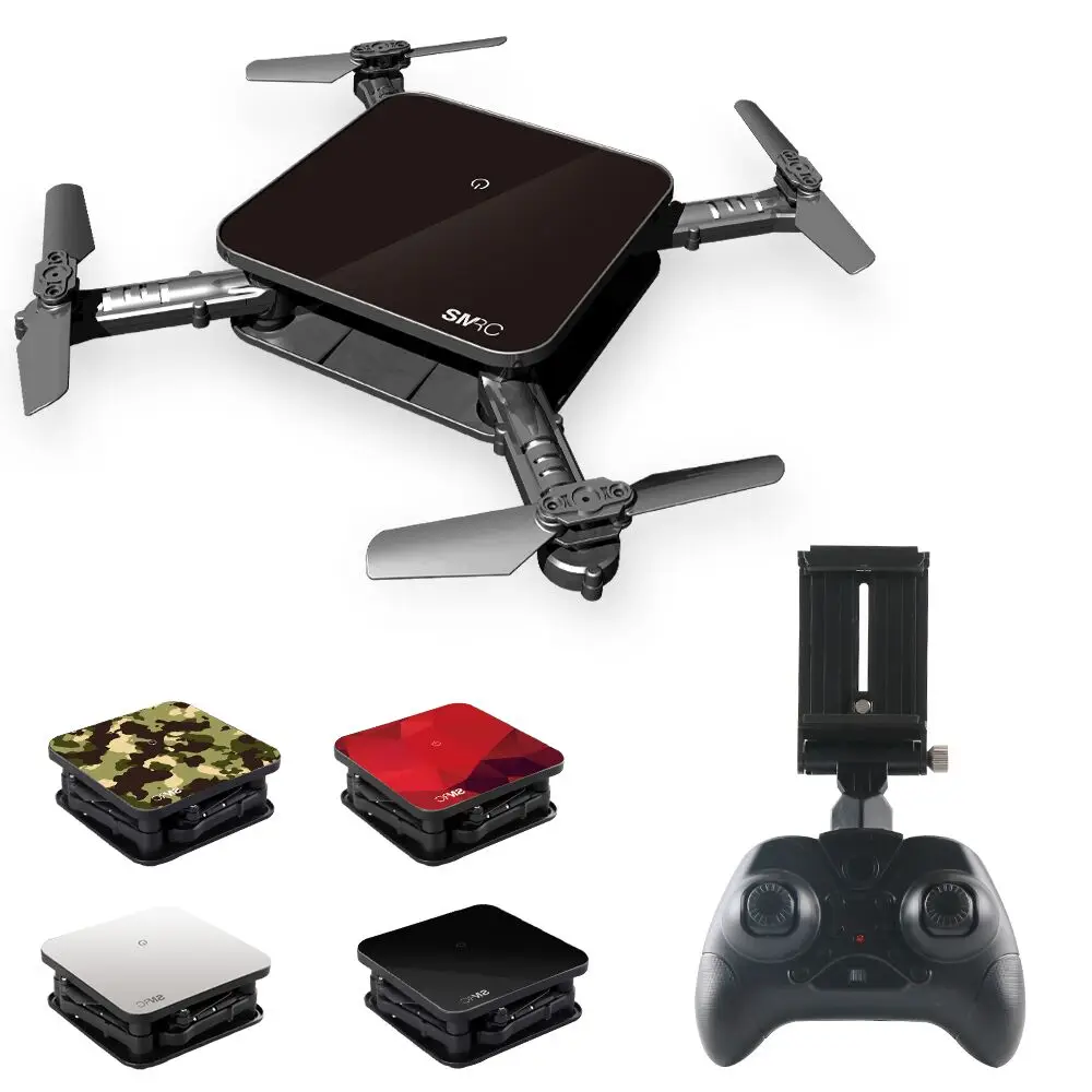 Мини Дрон SMRC S1 RC Вертолет игрушка селфи Квадрокоптер складной с HD камерой Wifi FPV