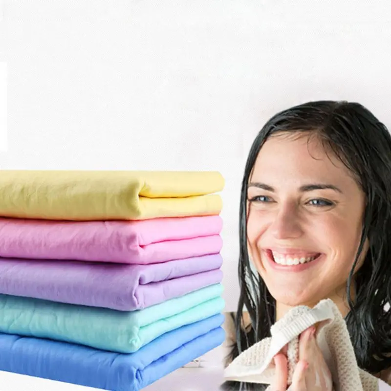 

4-Pack Synthetic PVA Chamois Car Home Cleaning Towel Washcloth Sponge with Storage Case