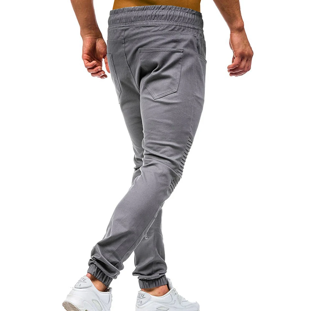 Уличная одежда для мужчин s Joggers, Брендовые мужские брюки, мужские брюки, повседневные камуфляжные штаны с отстрочкой, штаны для хип-хопа, спортивные штаны для бега цвета хаки