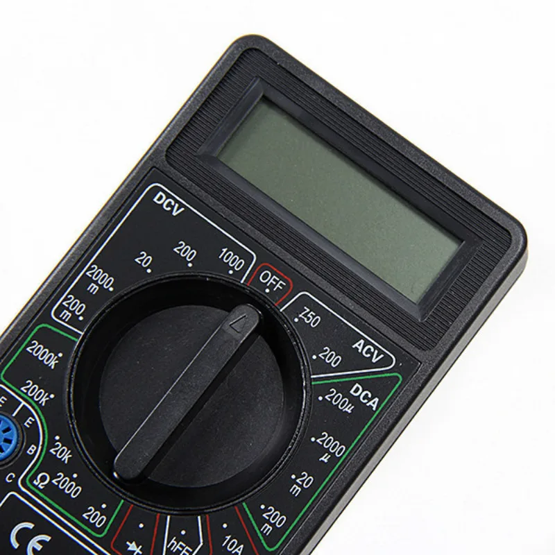 Абсолютно 1 шт. ЖК-дисплей цифровой DT-830B дисплей Электрический вольтметр Амперметр ом Тестер AC/DC тестеры метр Цифровой мультиметр 200-500 в