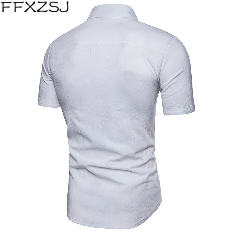 Мужская хипстерская двубортная рубашка 2018 новая брендовая Классическая с