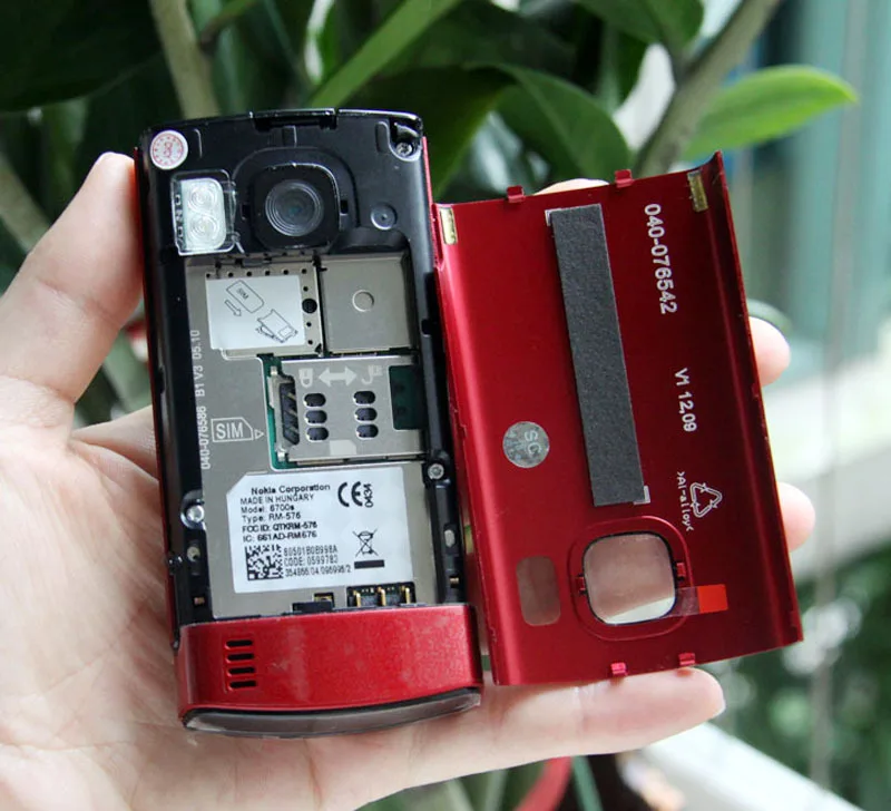 Восстановленный Мобильный телефон NOKIA 6700s 6700 Silder мобильный телефон 3g GSM разблокированный