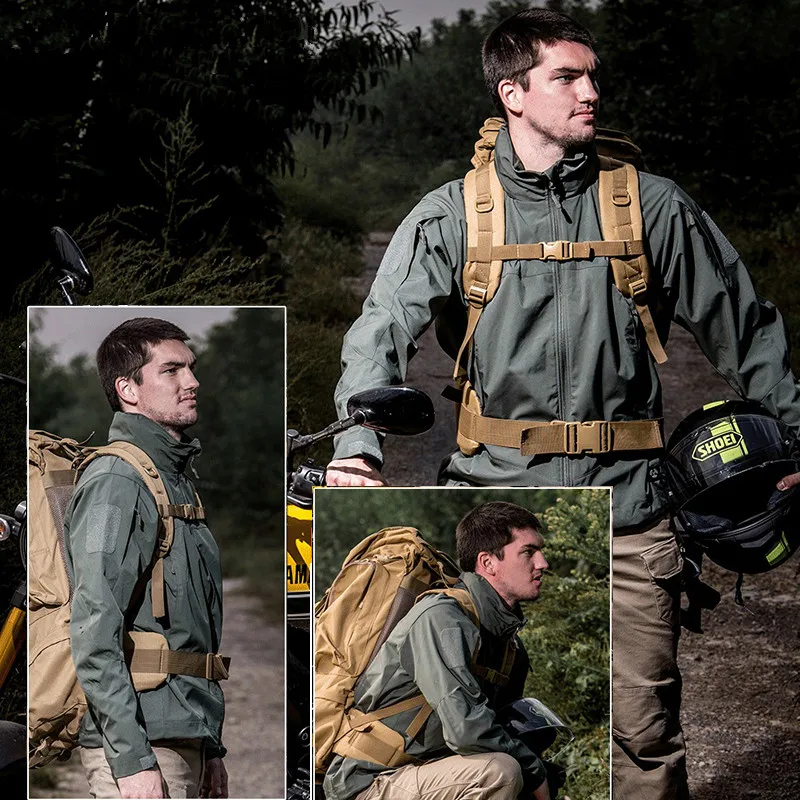 Мужская водонепроницаемая ветрозащитная куртка Военная Тактическая ветровка с