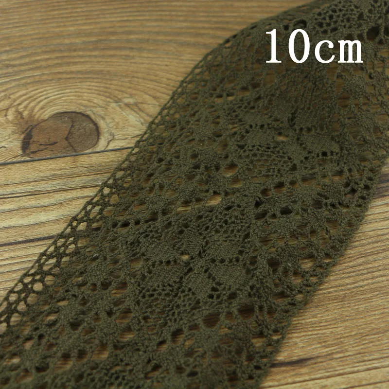 1 ярд/много цветов хлопковая кружевная ткань для шитья одежды декоративная лента