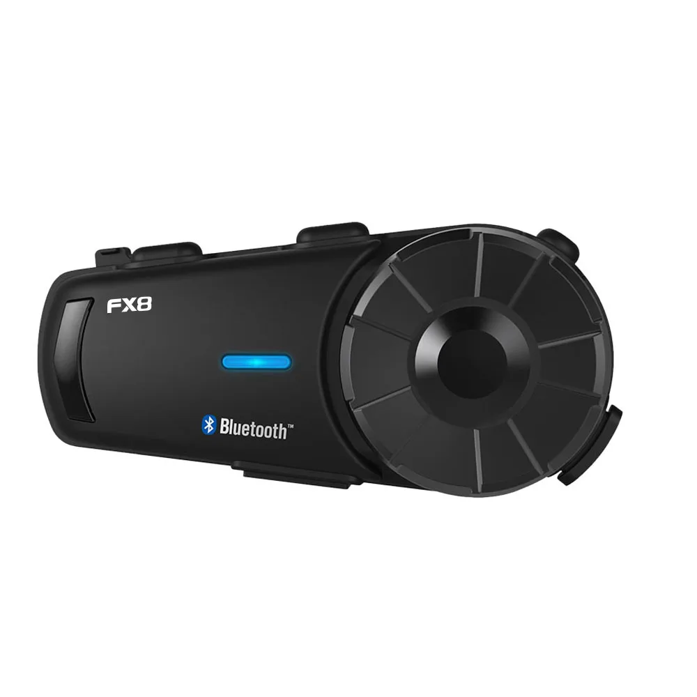 Bluetooth Интерком Fodsports мотоциклетный водонепроницаемый на шлем 1000 м|Наушники для