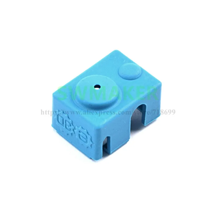 V6 силиконовые носки для Reprap PT100 картридж hotend 3D части принтера 23x16x11 5 мм