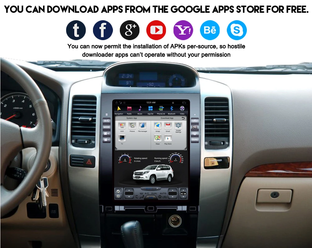 Tesla style 12,1 дюймов Android9.0 автомобильный Радио gps навигация для Ford Ranger 2011- без автомобильного dvd-плеера стерео Мультимедиа Аудио