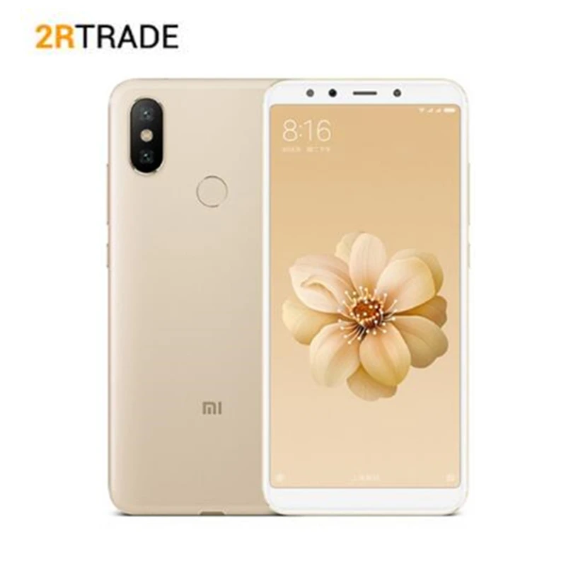 Оригинальный Xiaomi Mi 6X6X6 ГБ Оперативная память 6 4G B Встроенная 5 99 &quot18:9 полный Экран