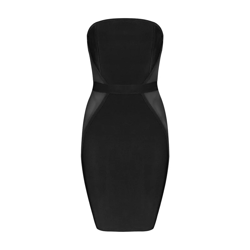 Блеск Красота светло-коричневый без бретелек от плеча 2017 новые модные пикантные