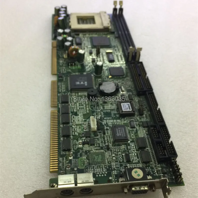NuPRO-770 Промышленная материнская плата с 2 * портами клавиатуры протестирована VGA |