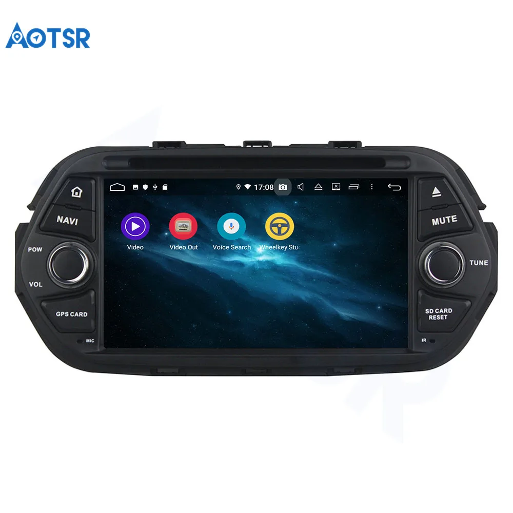 DSP IPS Android 9 0 ROM 64 RAM4 GB Автомобильная gps навигация для FIAT TIPO EGEA 2015 2017 автомобильный