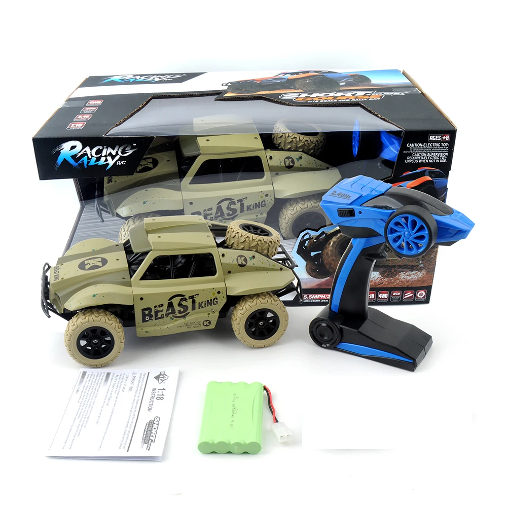 GizmoVine RC автомобилей 1:18 короткие грузовик 4WD Drift дистанционного Управление автомобиля радио Управление водить машину высокоскоростной Micro гоночных автомобилей модель игрушки