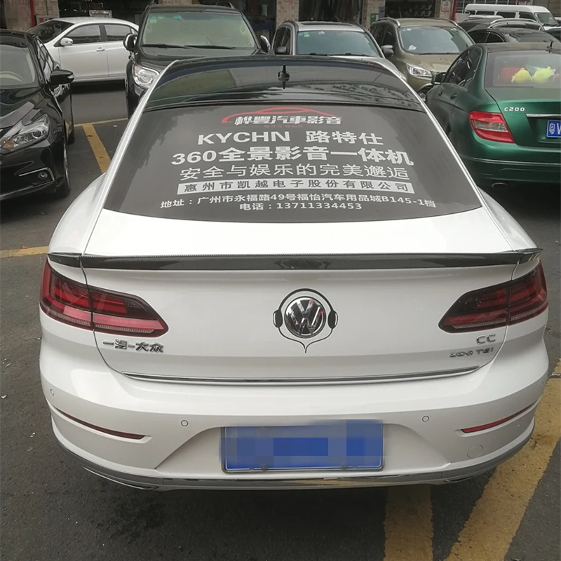 Спойлер для VW Passat CC высокое качество ABS материал заднее крыло автомобиля Праймер