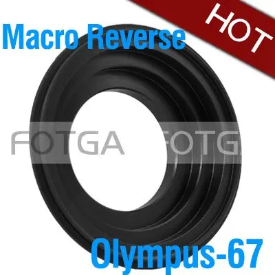 Макро Кольцо обратного адаптера 67 мм для Olympus 43 OM4/3 4/3 E510 E520 E620 E500 E1|ring mold|ring smilering gas |