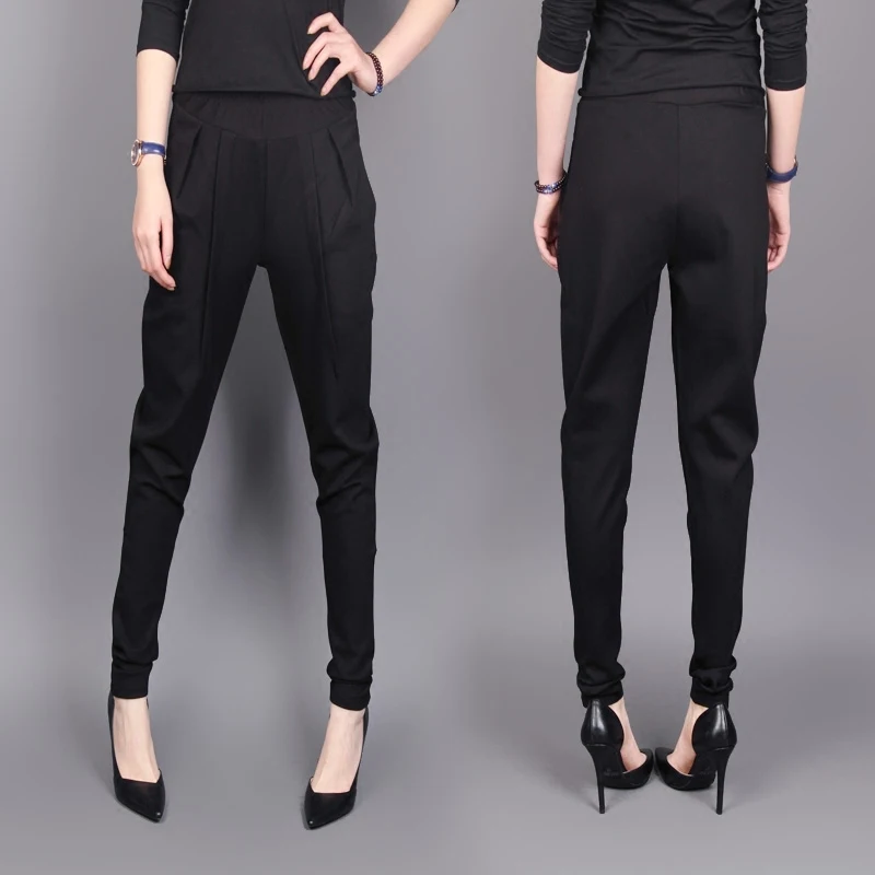 

Nice Spring Summer New Fashion Skinny Pants Woman Casual Bound Feet Western-style Korean Black Slim Trousers Female