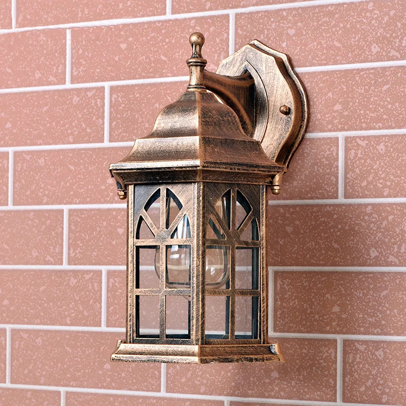 Винтажные садовые Настенные светильники в античном стиле настенное бра для
