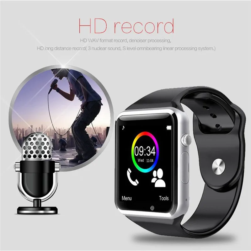 Bluetooth Смарт часы спортивные Шагомер с сим камерой фитнес трекер GSM reloj Мужские