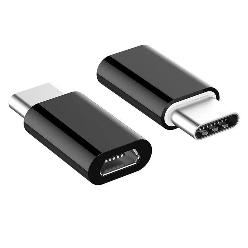 2 шт. Micro USB-Type C USB адаптер конвертер для samsung galaxy S9 A3 A5 A7 A8 Bluboo S8 Doogee Mix 2