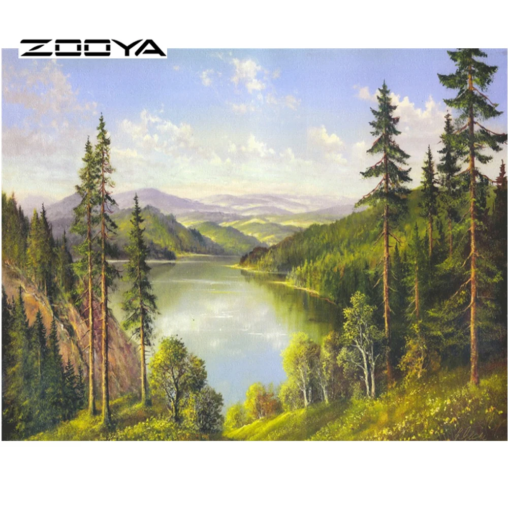 ZOOYA алмазные вышитые наклейки украшение алмазная живопись вышивка крестом