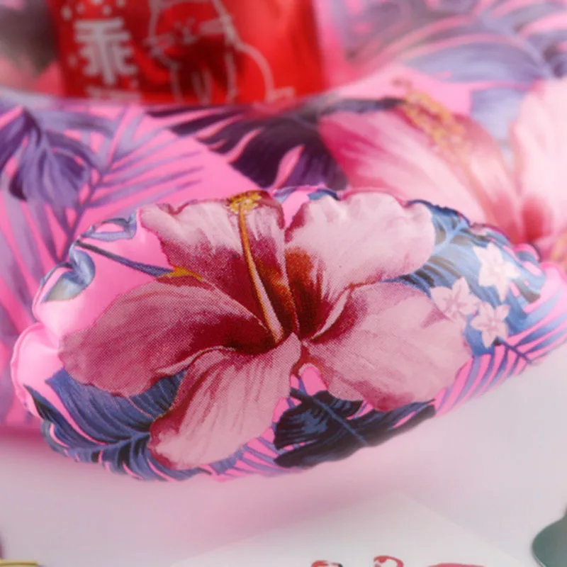 Цветочный принт Фламинго держатели для напитков Бассейн Аксессуары вечеринок