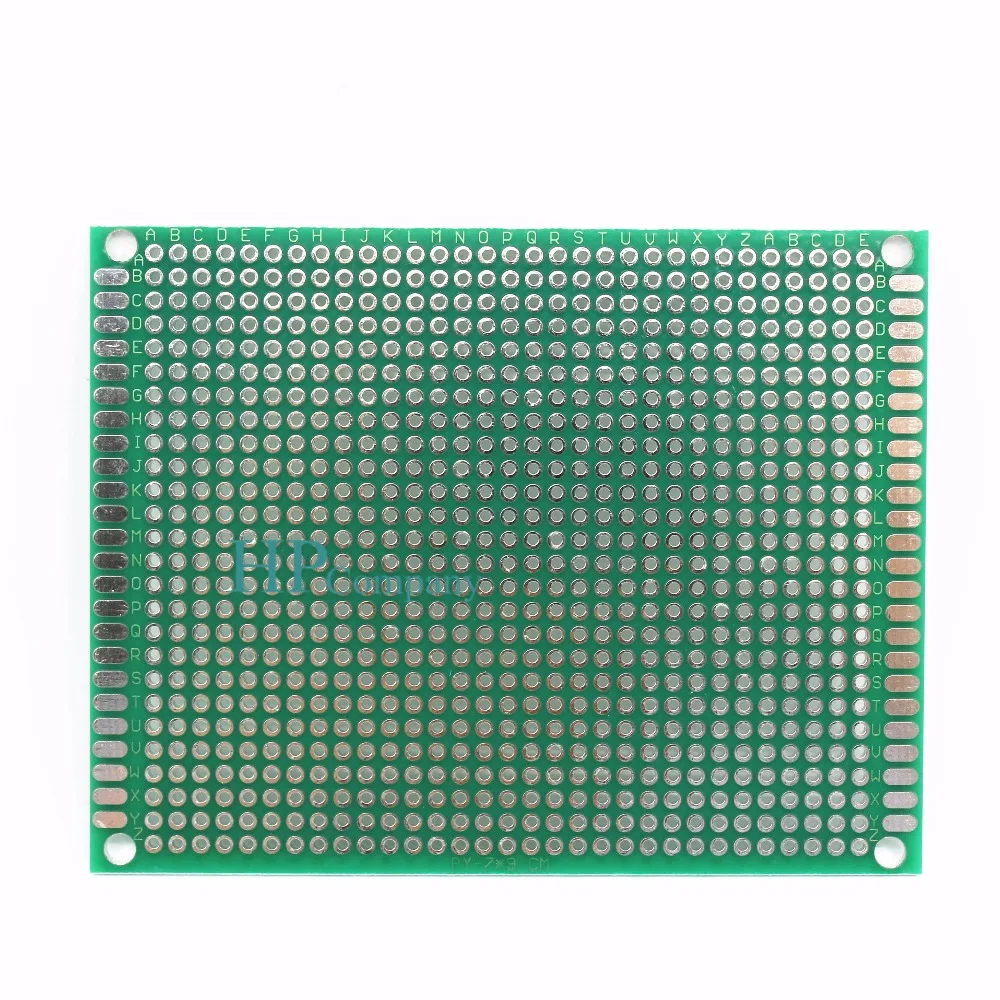 1 шт. 7*9 7X9cm двойная сторона Прототип pcb Универсальный макет печатной платы для Arduino