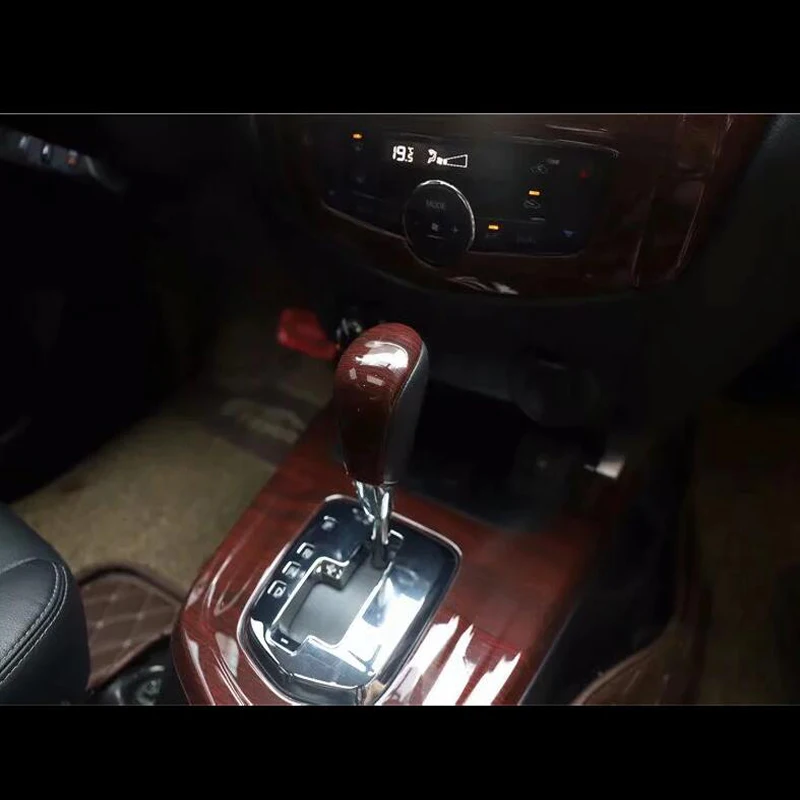 Для Nissan Terra 2018 1 шт. дерево АБС ХРОМ фоторамка Обложка отделка молдинги Стайлинг