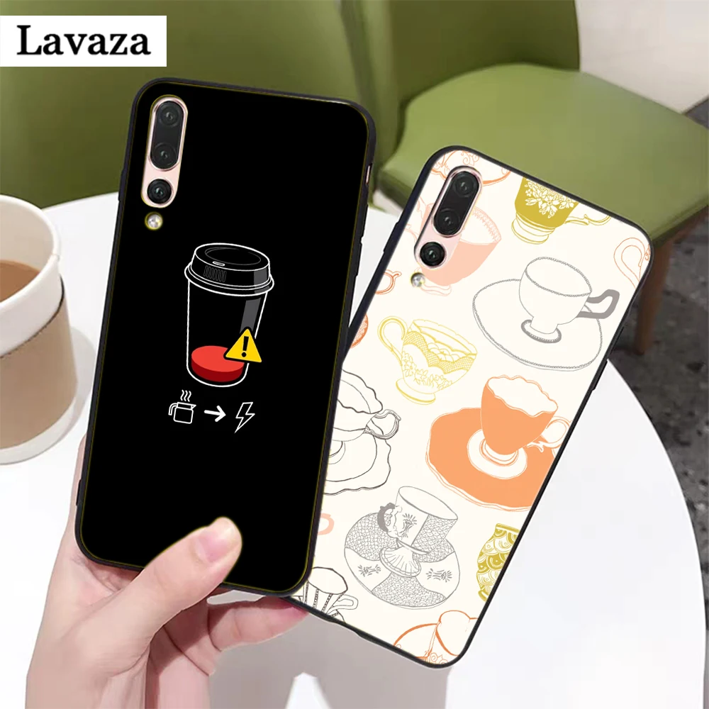 Силиконовый чехол Lavaza с изображением кофе для Huawei P8 Lite 2015 2017 P9 2016 Mimi P10 P20 Pro P Smart 2019