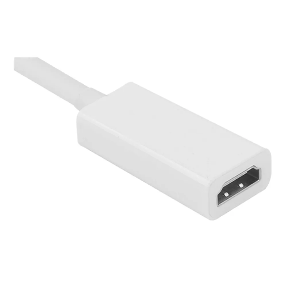 Мини дисплей порт дисплея DP штекер HDMI гнездо адаптер конвертер кабель 1080p для Apple