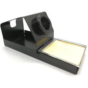 Подставка для паяльника QUICKO C215, металлическая, с губкой, для паяльной станции 936, ручка для пайки 907 м, серия 900