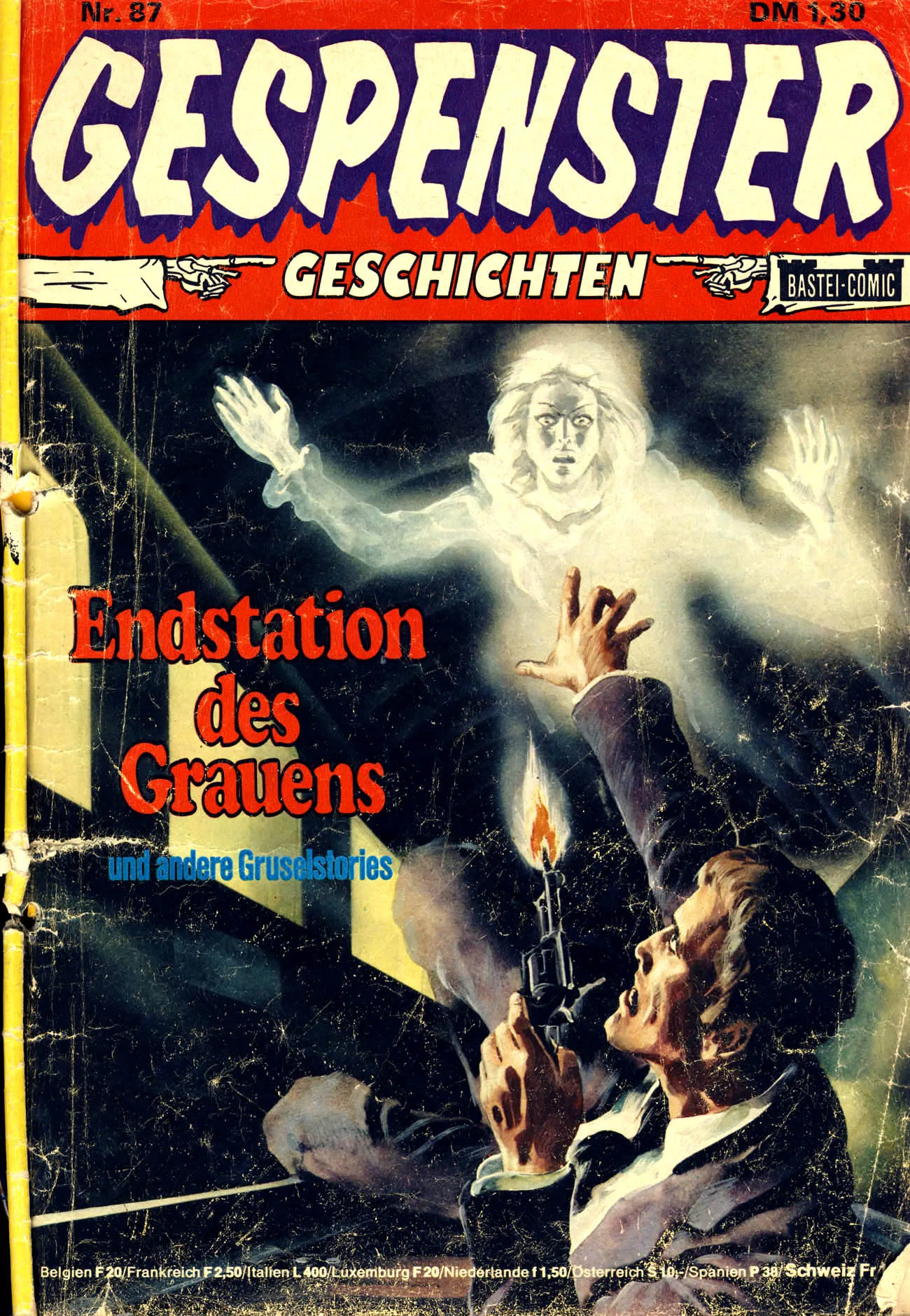 Террор Дон Дамаск Ретро призрак истории декоративные Kraft плакат Холст Картина