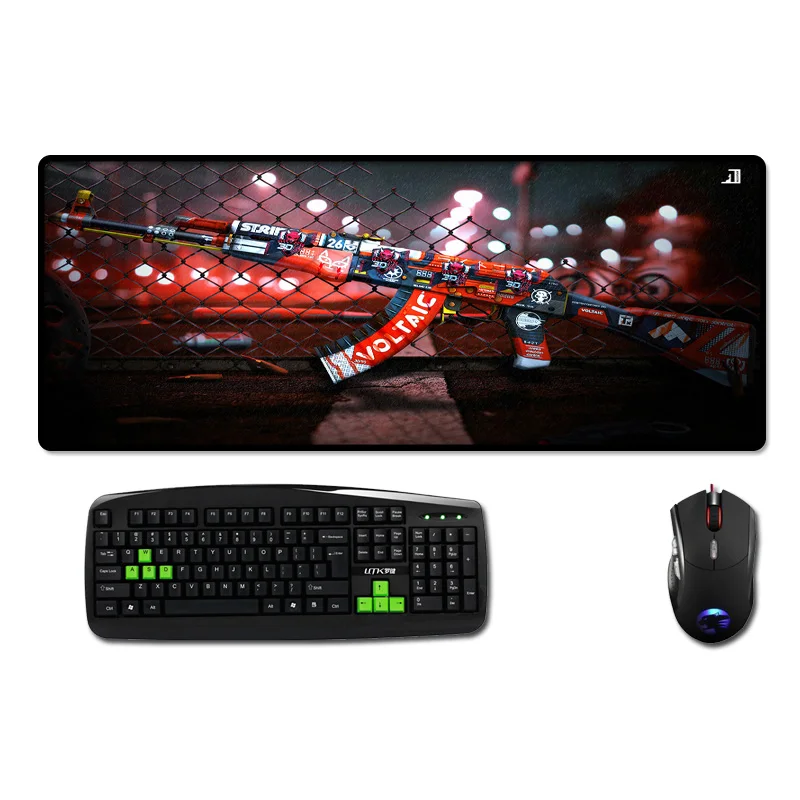 Congsipad счетчик Страйк глобальная атака Горячая игра шаблон коврик для мыши Cs Go ПК Компьютерная клавиатура настольный коврик для мыши большой размер