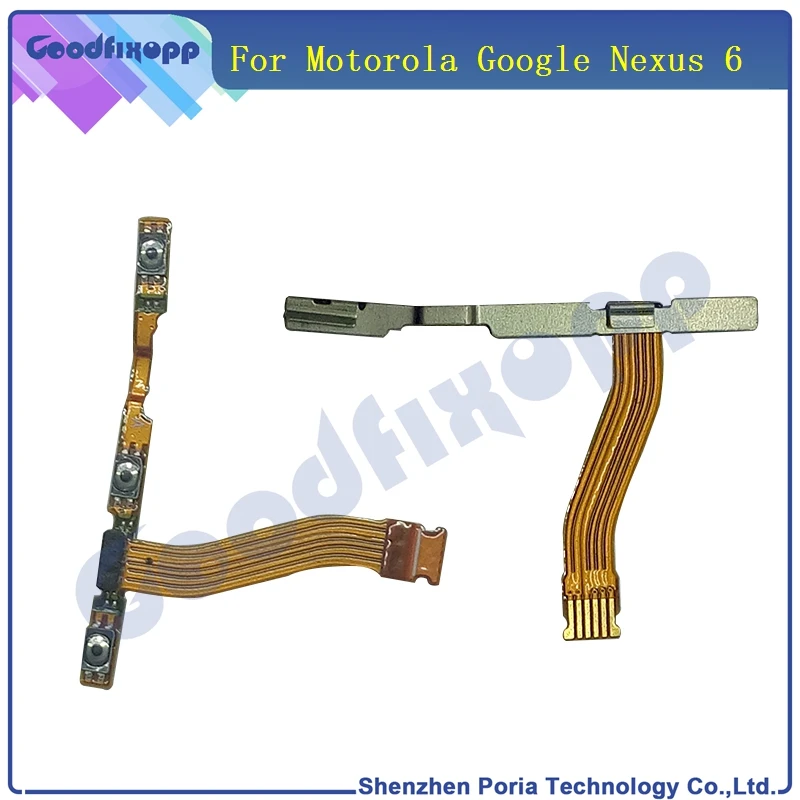 100% Новый оригинальный кабель для Motorola Moto Google 6 Nexus XT1100 XT1103 кнопка включения и
