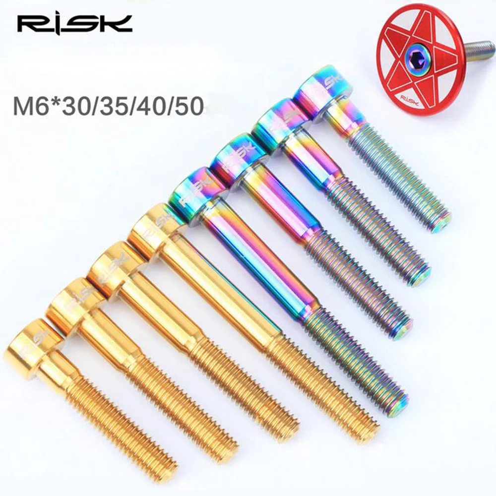 Велосипед гарнитура Болты MTB дорожный велосипед Титан Ti вынос руля Топ Кепки