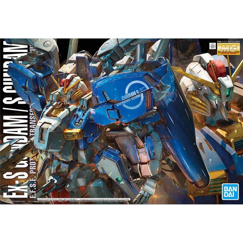 BANDAI MG 1/100 MSA-0011 EX-s Gundam экшн-фигурка с чрезвычайными эффектами модификация модели |