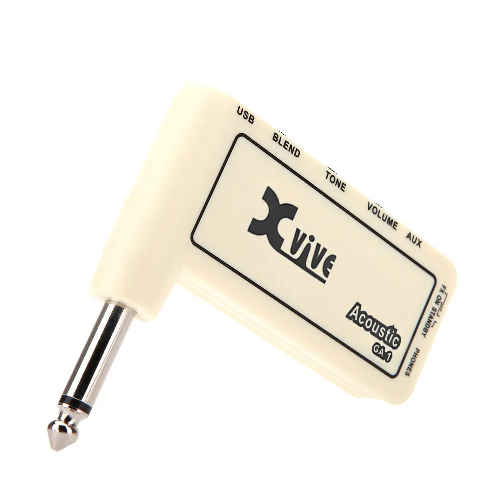 Мини перезаряжаемый Электрический гитарный разъем усилитель для наушников