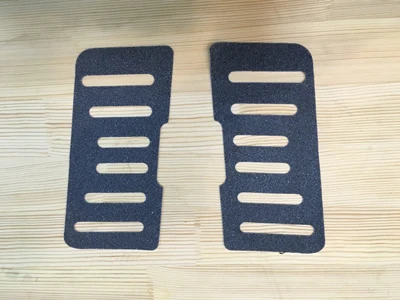 Pedal sand paper GotWay Msuper3 Электрический Одноколесный велосипед, все оригинальные аксессуары, 18 дюймов, мотор, контроллер, корпуса, аккумуляторные панели, светодиодный фары - Цвет: Pedal sand paper