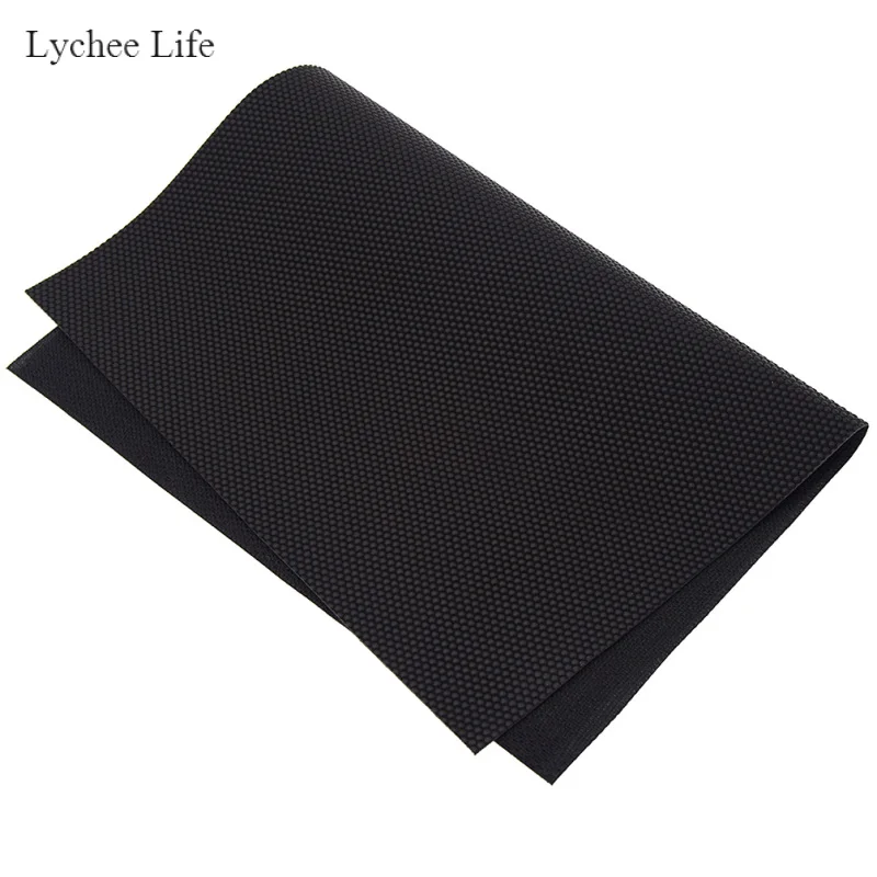 Lychee Life винтажный черный ПВХ искусственная кожа ткань сделай сам швейный бумажник
