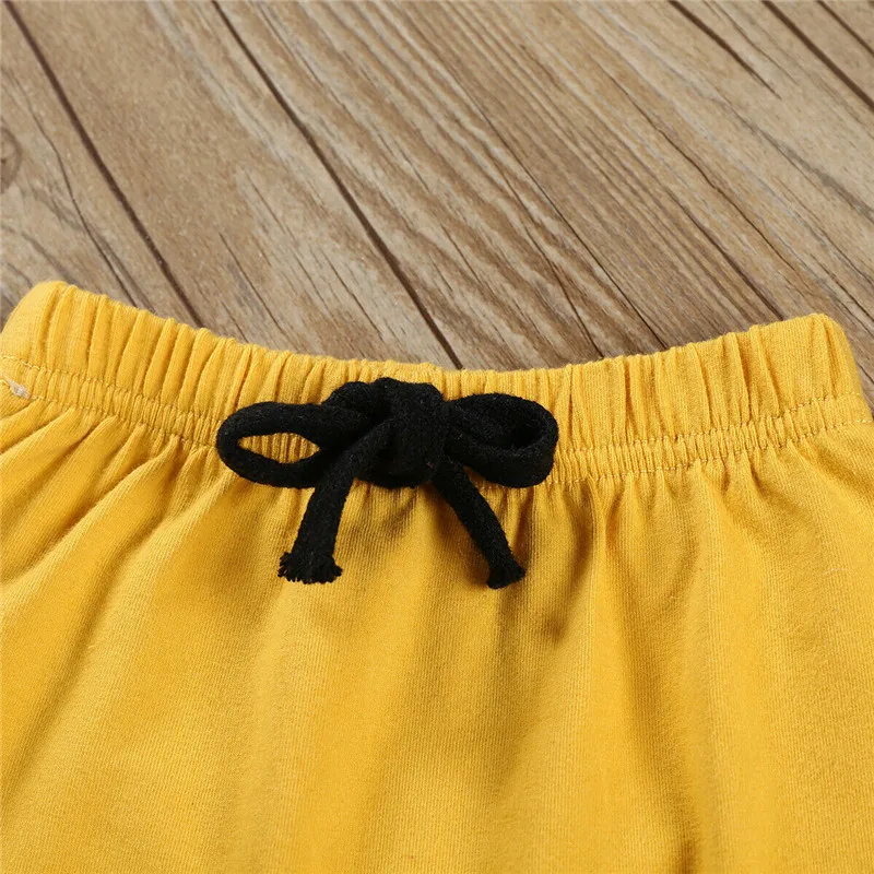 3 шт. детский летний комбинезон с шортами и повязкой на голову|Комплекты одежды| |