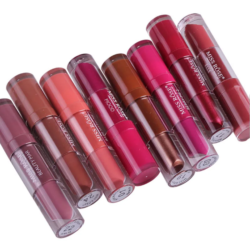 MISS ROSE жидкая помада Горячая сексуальная цветная краска для губ матовая губная