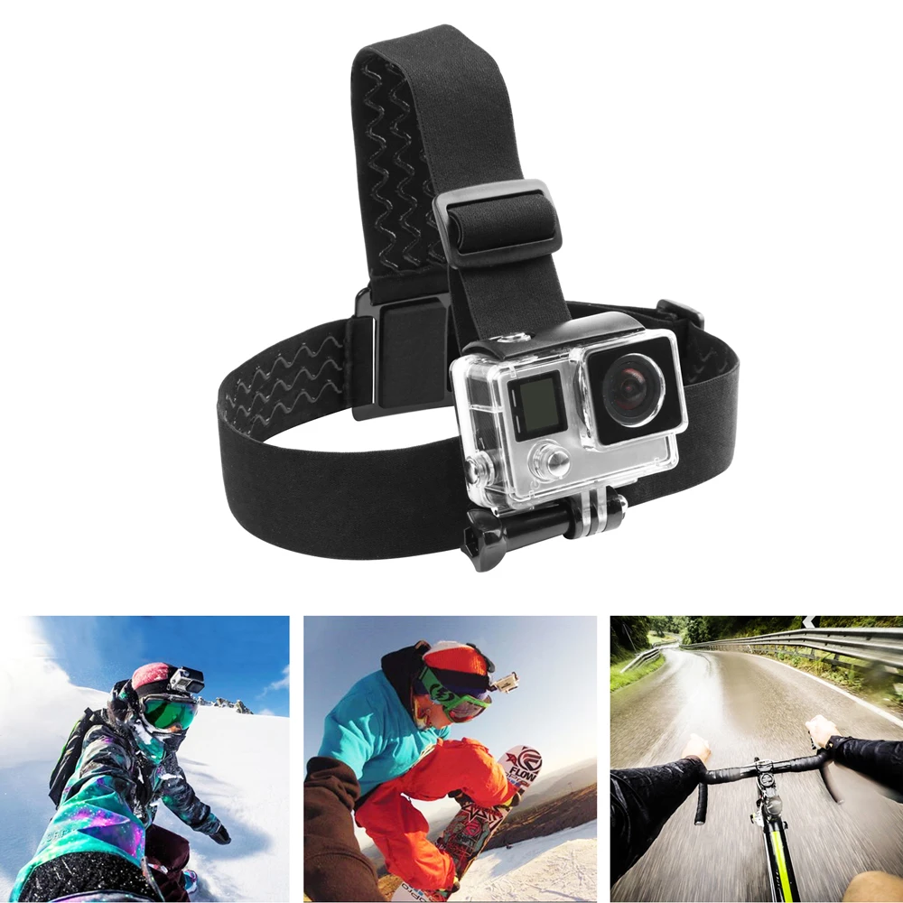 Эластичный регулируемый ремешок для головы ремень крепления ремня GoPro HD Hero