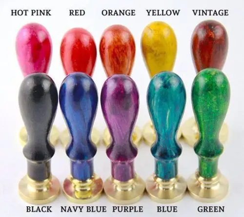 Индивидуальные 2 инициала монограмма восковая печать Уплотнение Воска Свадебное