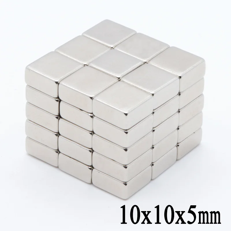 Фото 100pcs 10x10x5 мм Неодимовый магнит 10 * 10*5 Сильный редкоземельных магнитов 10*10*5 100pcs 10x10x5 мм Неодимовый магнит 10 * 10*5 Сильный редкоземельных магнитов 10*10*5