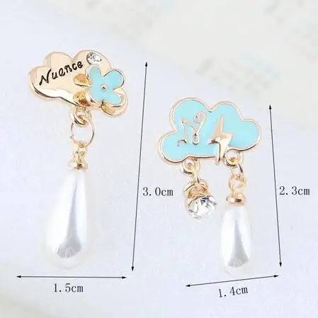 Женские серьги подвески в форме облака|cloud earrings|earings for women girlsearrings |