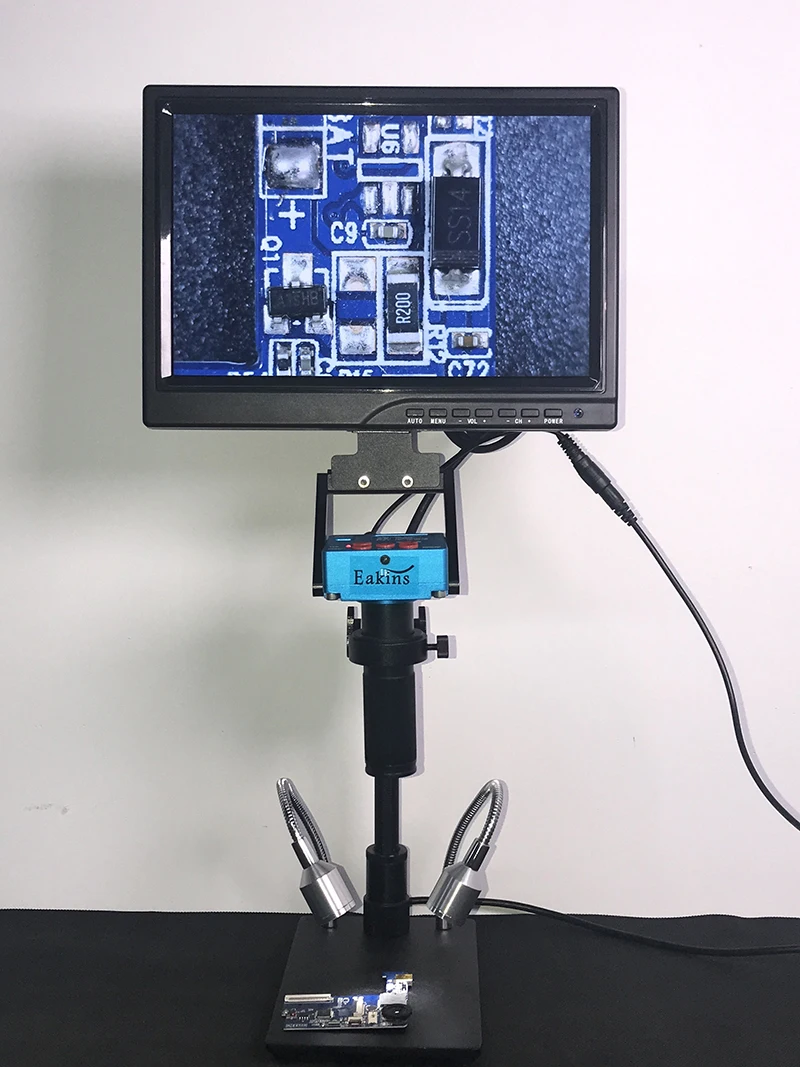Промышленная Цифровая видеокамера 30MP 1080P 2K HDMI 130X Zoom C mount Lens Phone PCB набор для ремонта