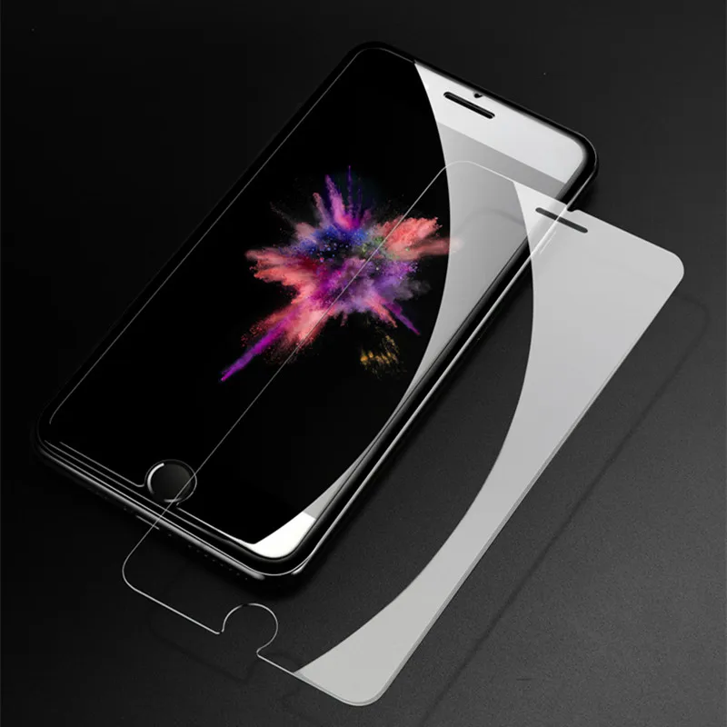 Защитное стекло закаленное для iPhone 8/7/6/6s Plus/5/6/5C/SE/4 s/X/10/6/7/8/6s|Защитные стёкла и
