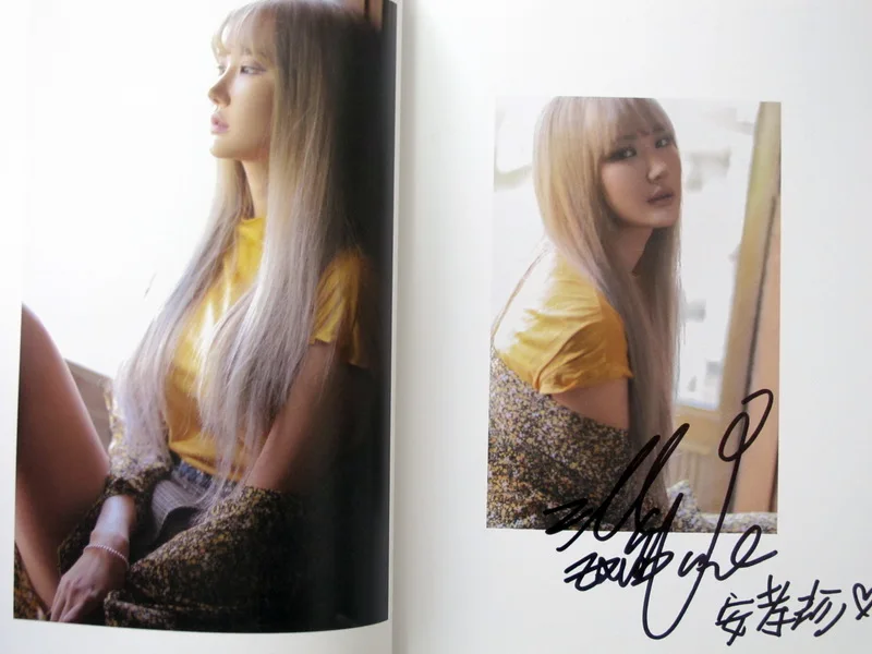 EXID autographed signed 2017 mini3rd альбом Eclipse CD + Фотокнига новая официальная Корейская версия