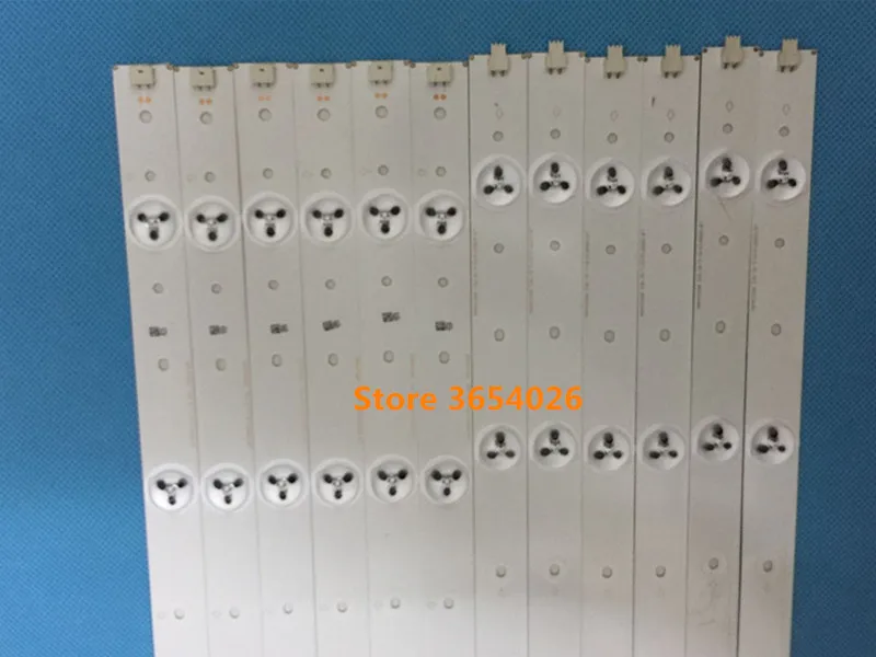 Светодиодная лента для 55D3000/D2000 55U3 SVJ550AD6 REV03 11LED R/L LB C550F14 E4 G1 SE1/2 LB55061 KH DE344144